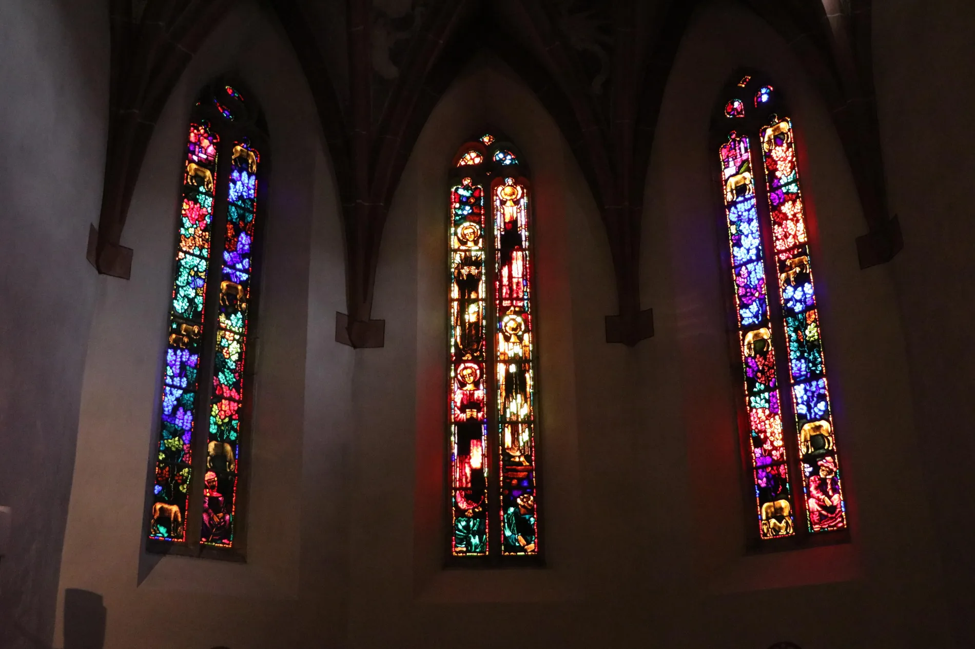 Kirchenfenster Evangelisch Reformierte Kirchgemeinde Klosters Serneus